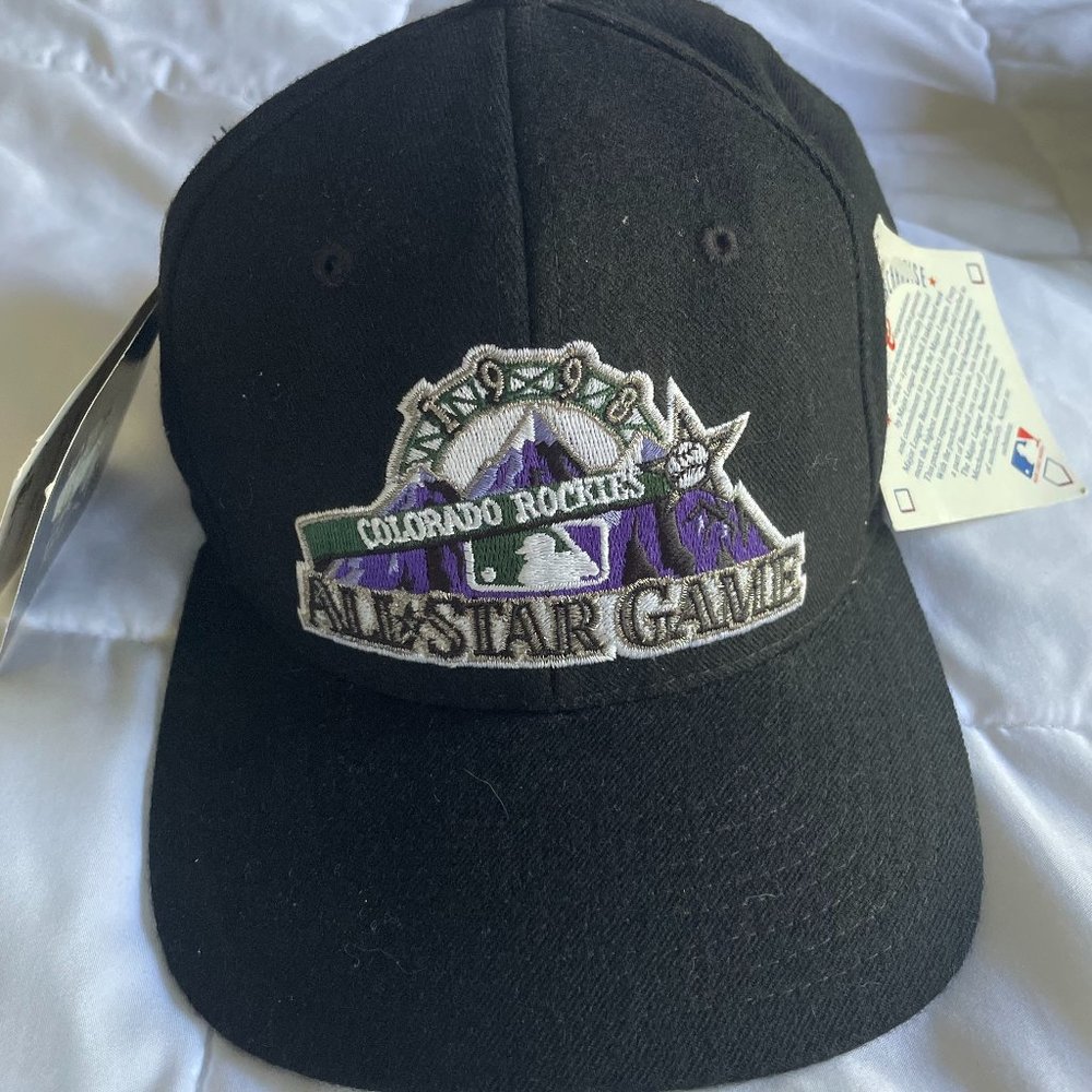 VTG Colorado Rockies 1998 MLB All-Star Game Snapback Baseball Cap Starter NWT